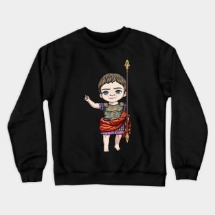 Augustus: A Royal Design Celebrating the Power and Wisdom of Rome's First Emperor Crewneck Sweatshirt